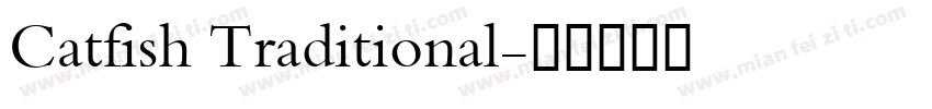 Catfish Traditional字体转换
